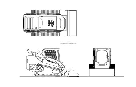 skid steer attachment cad file|Free CAD Designs, Files & 3D Models .